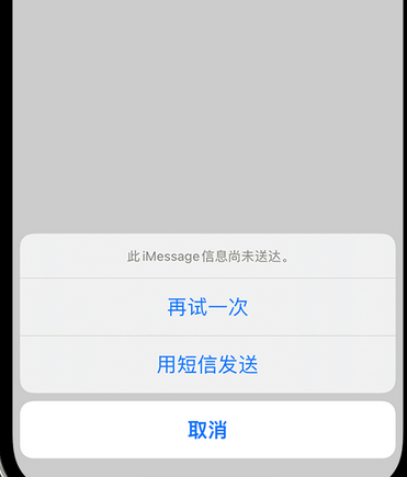 武山apple维修iPhone上无法正常发送iMessage信息