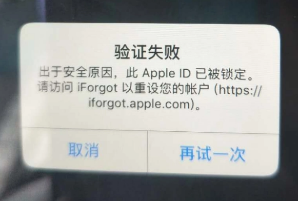 武山iPhone维修分享iPhone上正常登录或使用AppleID怎么办 